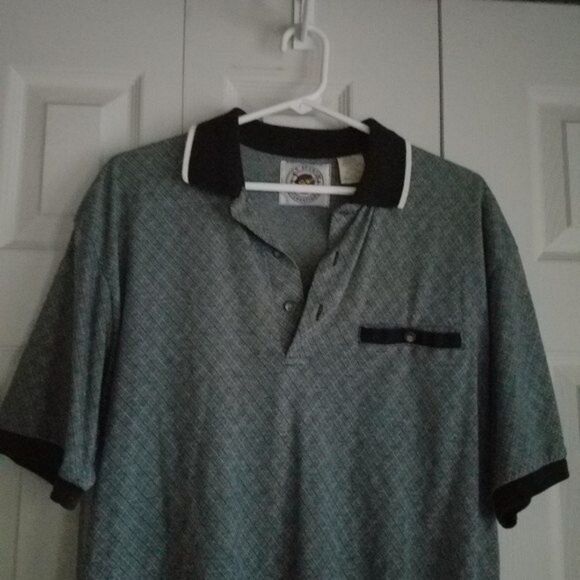 Easy Knit Black, Gray and White with Banded Waist - Picture 4 of 6